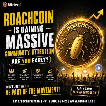 RoachCoin Is Gaining Massive Community Attention - Are You Early?