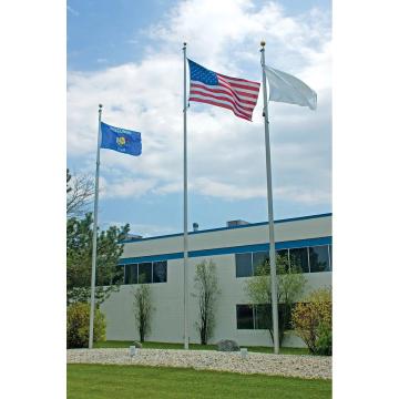 Turn Key Flagpole Installation Built Around Your Site