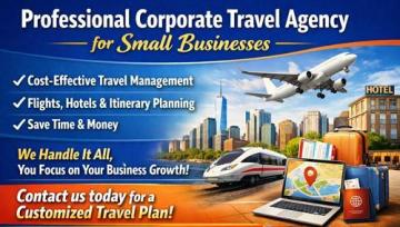 Professional Corporate Travel Agency for Small Businesses
