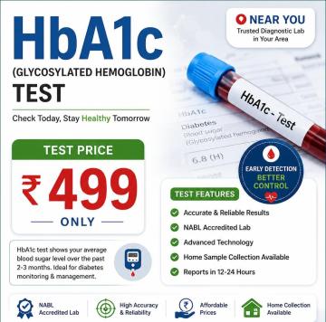 Book HbA1c Test at Best Price in Gandhinagar