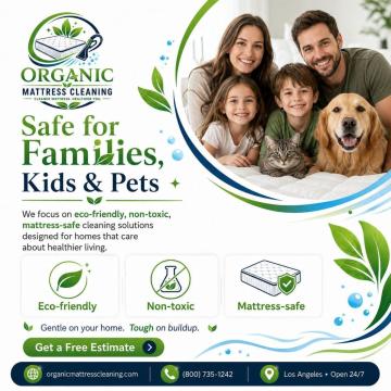 Organic Mattress Cleaning