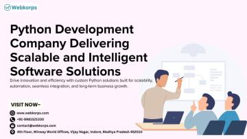 Python Development Company Delivering Scalable and Intelligent Software Solutions
