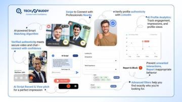 techNbuddy Networking App: Build Meaningful Professional Connections