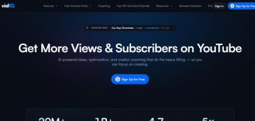20% OFF Sitewide On vidIQ
