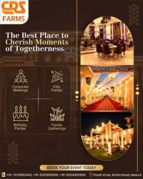 Looking for the Best Wedding Venue in Meerut? CRS Farms brings to