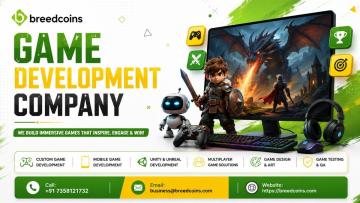 Game Development Company – Custom Mobile, Web & Blockchain Game Solutions