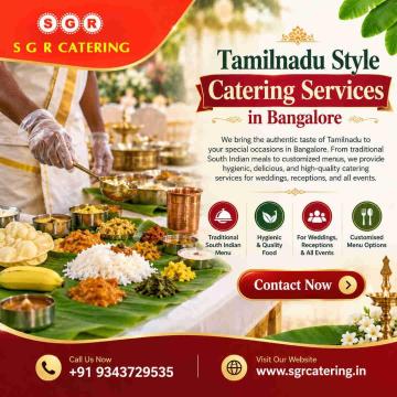 Tamilnadu Style Catering Services in Bangalore