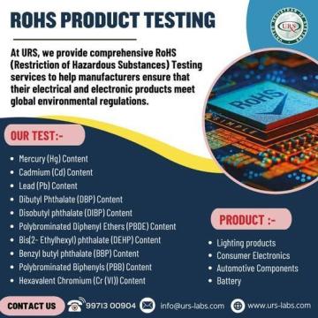 ROHS Compliance Testing Laboratory in Chennai