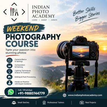 weekend photography courses in Bangalore