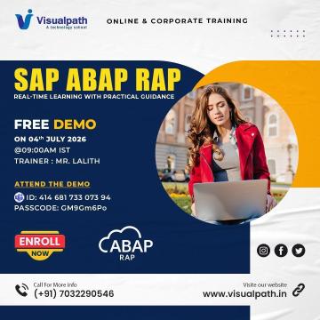 Upgrade Your SAP Skills with a Free SAP ABAP RAP Demo 4th!