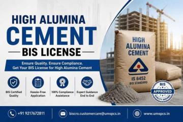 Why Is a High Alumina Cement BIS License Required?