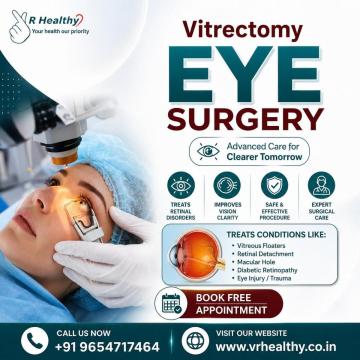 Vitrectomy Eye Surgery – Advanced Retinal Care for Clearer Vision