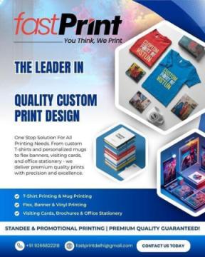 Best Printing Services in Delhi by Fast Print