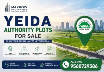 Maxrow Properties Verified YEIDA Authority Plots for Sale
