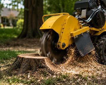 Why Is Professional Stump Grinding Important in Bristol?
