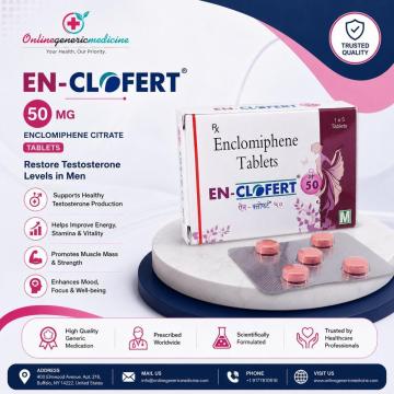 En-clofert 50 mg (Enclomiphene Citrate) | Online Generic medicine