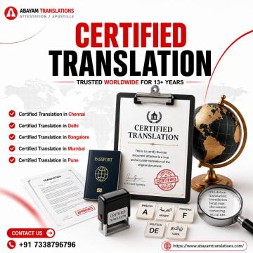 Certified Translation in Kolkata Professional & Accurate Language Solutions