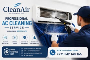 Comprehensive AC Cleaning Services in Dubai | Clean Air UAE