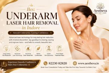 Best Underarm Laser Hair Removal In Indore