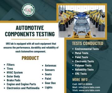 URS Automotive Product Testing Labs in Pune