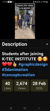 Students after joining K-TEC INSTITUTE