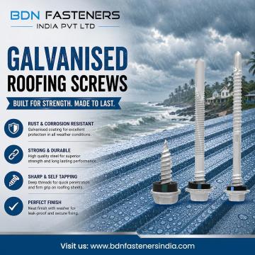 Galvanised Roofing Screws for Strong Protection