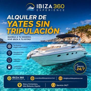 Los mejores planes con Alquiler de yates sin tripulación en Ibiza
