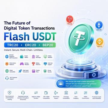 The Future of Digital Token Transactions Flash USDT TRC20, ERC20, BEP20