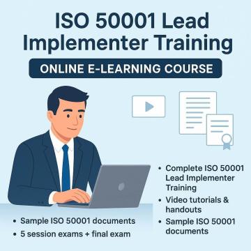 Enrol in ISO 50001 Lead Implementer Training Course