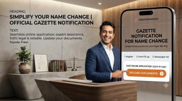 Online Legal Name Change Service | Gazette Notification Experts