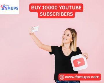 Buy 10000 YouTube Subscribers for Fast Growth