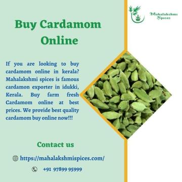 Buy Cardamom Online at best prices | Mahalakshmi spices