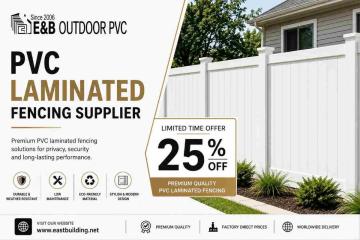 PVC Laminated Fencing Supplier & Manufacturer | EastBuilding