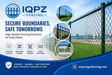 Durable Chain Link Fence for Open Areas