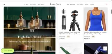 10% OFF All Orders on Luxe Cove