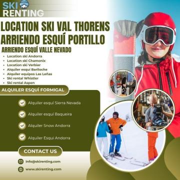 Encuentra tu equipo ideal con Location ski Val Thorens profesional