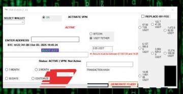 Flash USDT Software – TRIX Flash (Crypto Transaction Testing Tool