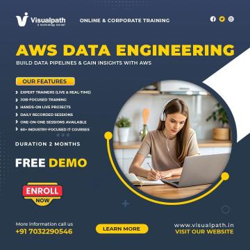 AWS Data Engineering Online Training | Visualpath