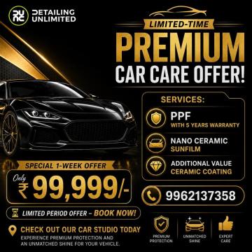 Best Car Detailing Chennai | Ceramic Coating, PPF & Car Care