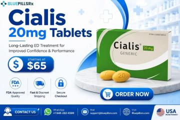 Buy Cialis 20mg Tablets Fast Delivery in California Online