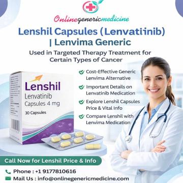 Lenshil Capsule (Lenvatinib) | Uses, Price & Lenvima Medication Details