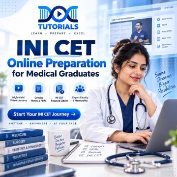 INI CET Online Preparation for Medical Graduates