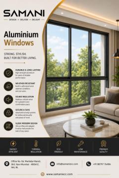 Transform Your Space with Stylish & Durable Aluminium Windows