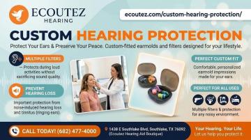 Custom Hearing Protection in Southlake & Fort Worth, TX