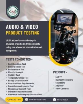 Audio Video Testing Labs Services Near Gurugram