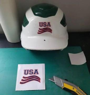 Baseball Helmet Decals have to reinforce the identity of players