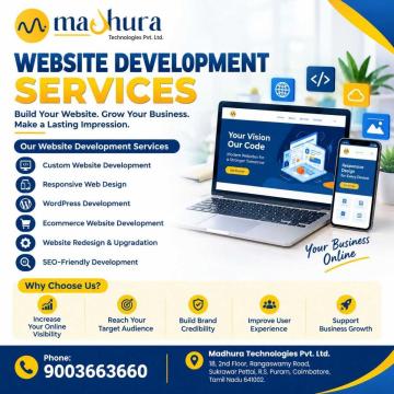 SEO-Friendly Website Development Services | Madhura Technologies
