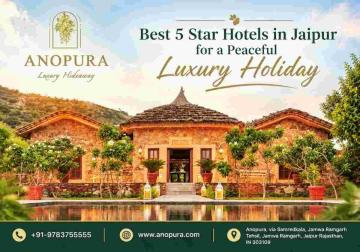 Best 5 Star Hotels in Jaipur for a Peaceful Luxury Holiday