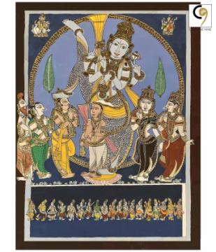 Buy Handcrafted Vamana Avatar Painting Online | Cottage9