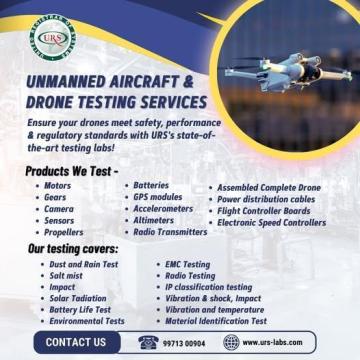 Unmanned Aircraft and Drone Testing Laboratory in Chennai
